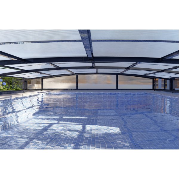 Pooltak 5x10m | Utan skenor | UV-skydd Pooltak 5x10m | Utan skenor | UV-skydd