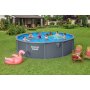 Bestway pool ovan mark Ø5,49m – 132cm djup | Hydrium™ Stålväggspool Set (561CS) Bestway pool ovan mark Ø5,49m – 132cm djup | Hydrium™ Stålväggspool Set (561CS)