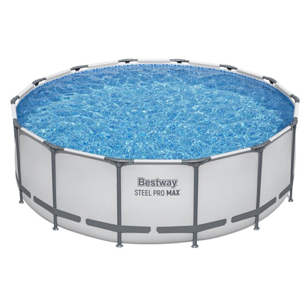 Bestway pool ovan mark Ø4,27m - 122cm djup | Steel Pro MAX (5612X) Bestway pool ovan mark Ø4,27m - 122cm djup | Steel Pro MAX (5612X)