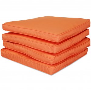 Dynklädsel till sittdynor | 4-pack | Orange Dynklädsel till sittdynor | 4-pack | Orange