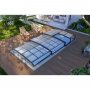 Pooltak 3x6m | Utan skenor | UV-skydd | Justerbar drr