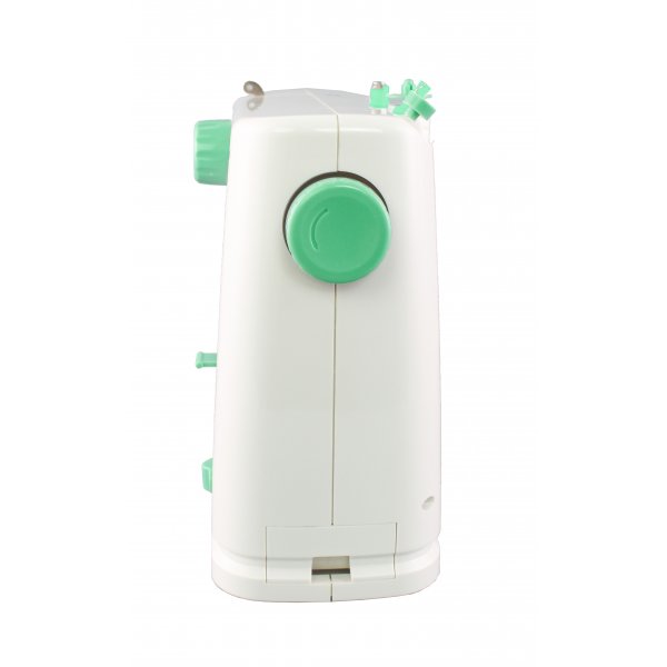 Symaskin elektrisk | 16 s�mmar & LED-belysning | Fotpedal f�r hemmabruk | Vit/Gr�n