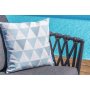 Lifestyle Garden utegrupp Ipanema med soffa, 2 st ftljer och soffbord - Gr / Teak / Olefin