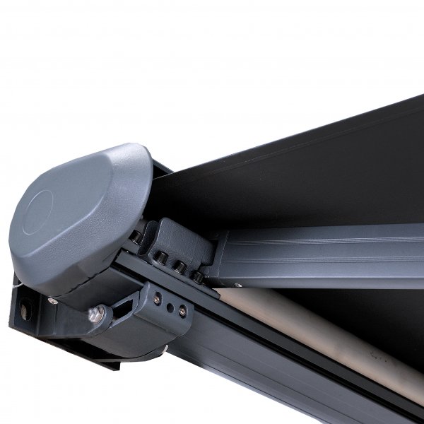 Terrassmarkis helkassett 4x3m | Motor & fjärrkontroll | Svart - FYNDVARA Terrassmarkis helkassett 4x3m | Motor & fjärrkontroll | Svart - FYNDVARA