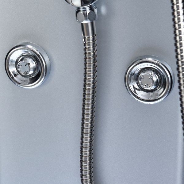 Komplett stilren duschkabin | Regndusch | Aluminium Komplett stilren duschkabin | Regndusch | Aluminium