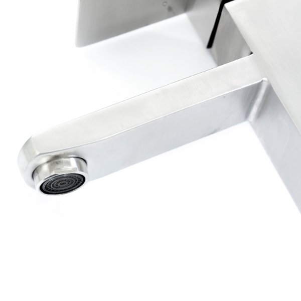 Tv�ttst�llsblandare | Borstat rostfritt st�l