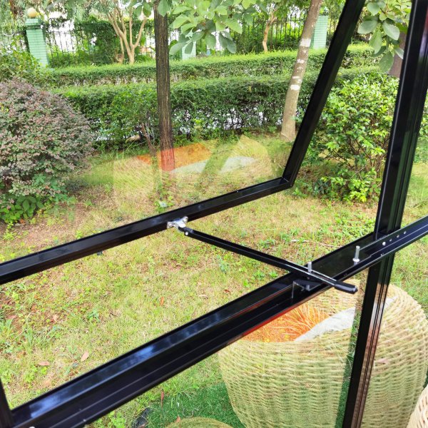 Orangeri och lusthus 12,6m² | Sexkantigt växthus | 4mm säkerhetsglas Orangeri och lusthus 12,6m² | Sexkantigt växthus | 4mm säkerhetsglas