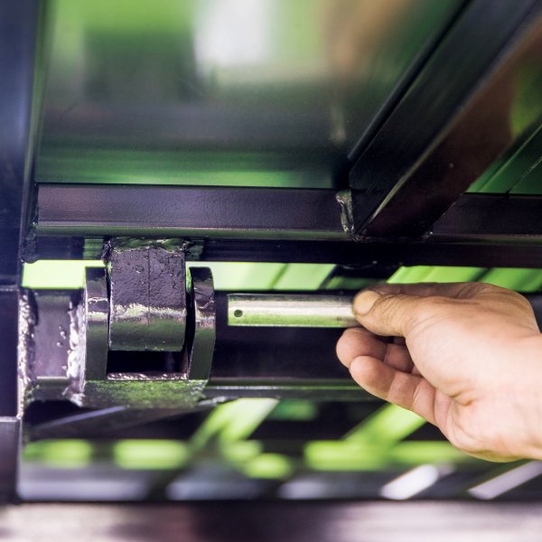 Elektroniskt tippbart ATV-släp | Linjärt ställdon Elektroniskt tippbart ATV-släp | Linjärt ställdon