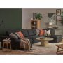 U-soffa med divan vnster |Crazy XL | Antracit