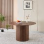 Runt matbord 120 cm i valn�t med plats f�r 4�5 personer | Ludvig