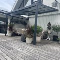 Kundbild Slide roof veranda 3,9 x 3m | Skjutbart altantak | Kanalplast / Aluminium: Så nöjd och helt ärligt så...