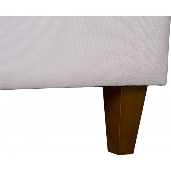 Howardsoffa 3-sits | Sv�ngd design, kallskum & avtagbar kl�dsel | Beige