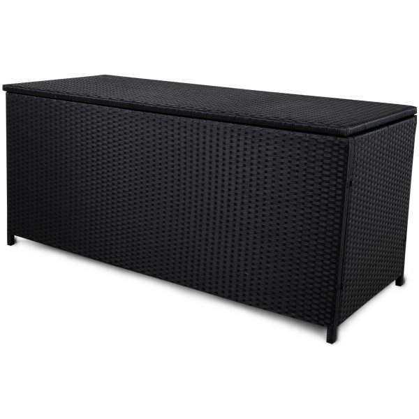 Dynbox i konstrotting till utemöbler | 420L | Svart Dynbox i konstrotting till utemöbler | 420L | Svart