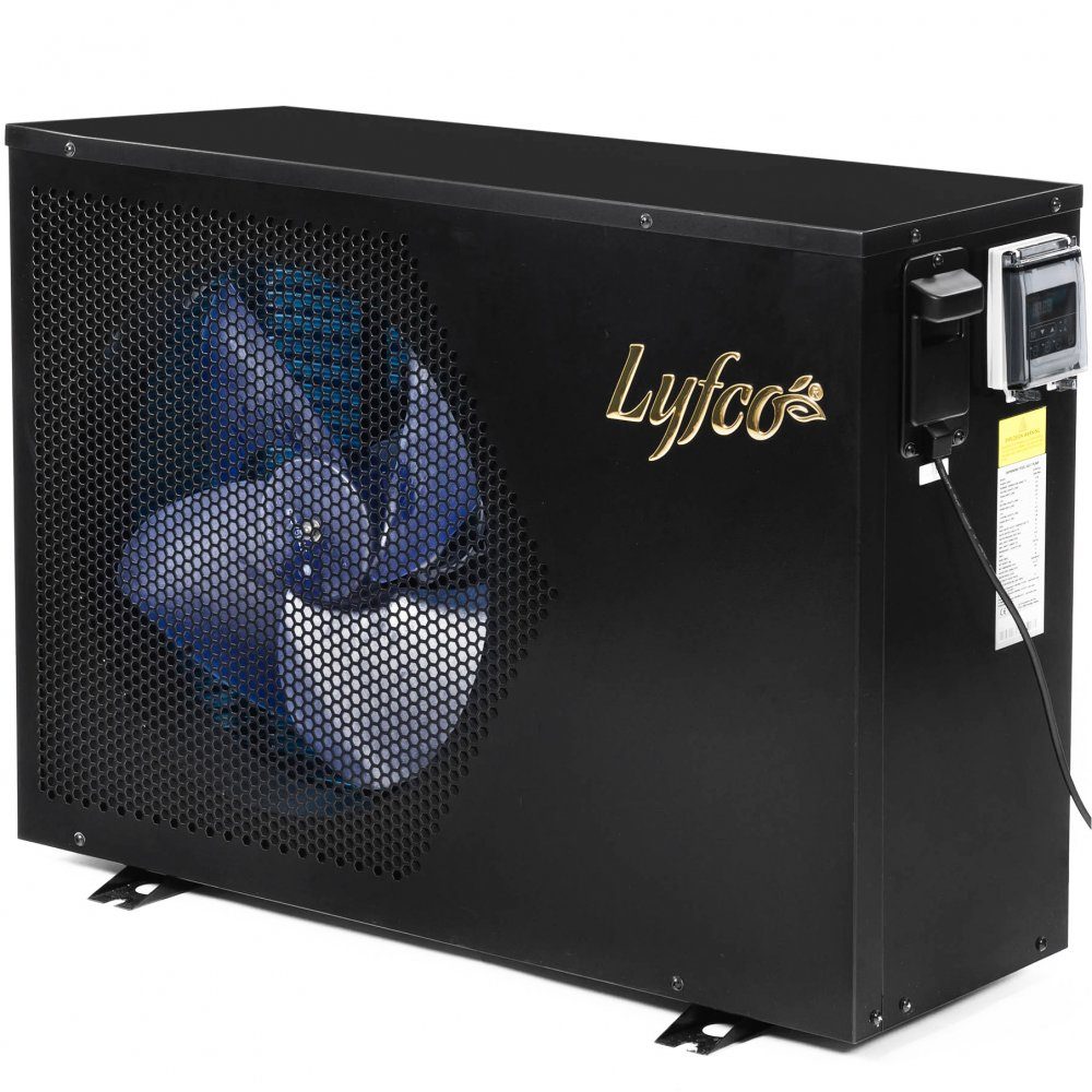 Poolvärmepump 6,2kW | Mitsubishi-kompressor | Titanium | För pooler upp till 30m³.