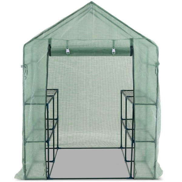 Plastvxthus 2m | Stlram med PE-plastverdrag