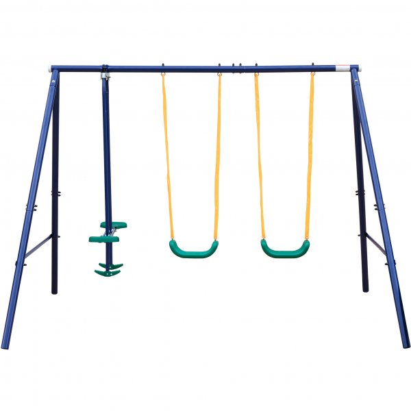 Gungställning utelek barn | 1 dubbelgunga + 2 enkelgungor Gungställning utelek barn | 1 dubbelgunga + 2 enkelgungor