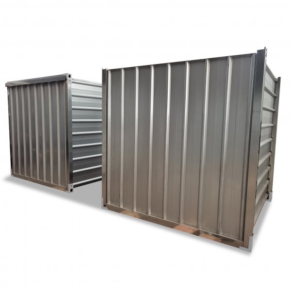 Förvaringscontainer 2x2x2m | 500kg/m² | Galvaniserat stål | Oden Förvaringscontainer 2x2x2m | 500kg/m² | Galvaniserat stål | Oden