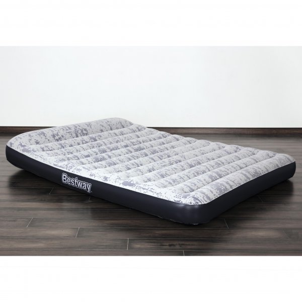 Uppbl�sbar madrass | Inbyggd pump | Tritech Airbed Queen Fashion Flock