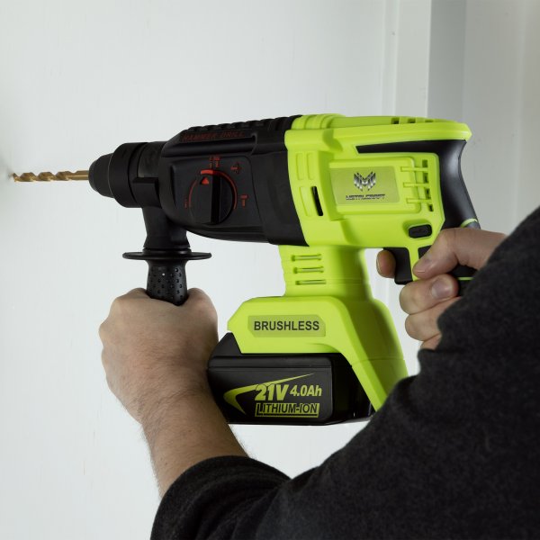 Batteridriven borrhammare 21V 1150rpm