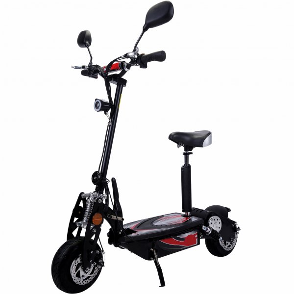Elscooter 1000W - Extrautrustad Elscooter 1000W - Extrautrustad