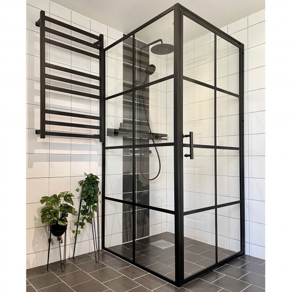 Elektrisk handdukstork 60x102,5x12cm | SC05 | Svart Elektrisk handdukstork 60x102,5x12cm | SC05 | Svart