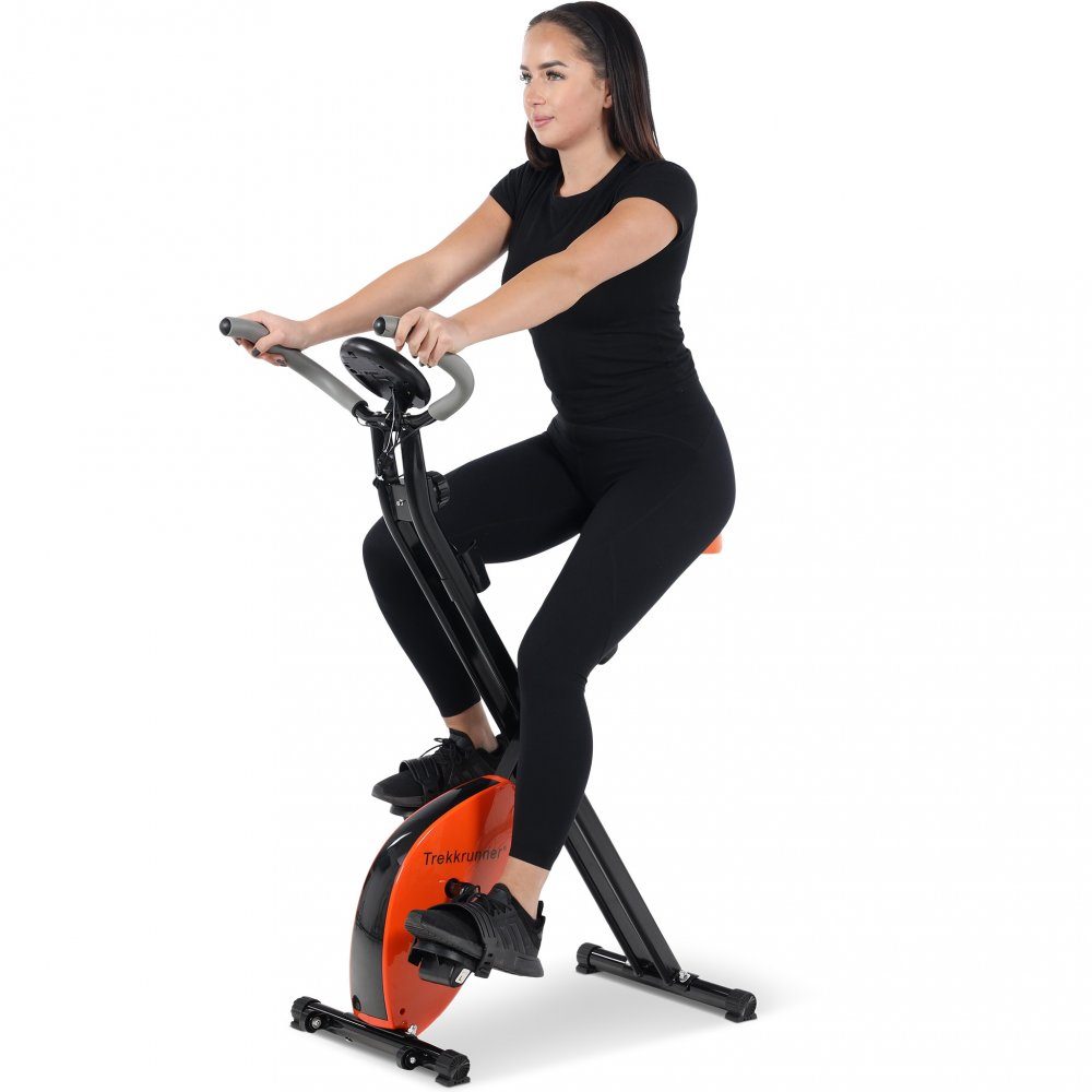 Hopf&auml;llbar motionscykel med magnetmotst&aring;nd Trekkrunner TD001X-1 Hopf&auml;llbar motionscykel f&ouml;r hemmabruk