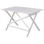 Knohult matbord 125 cm - Vit