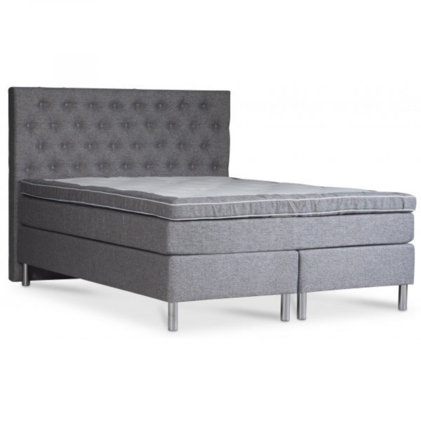 Kontinentals�ng 160�200 cm | 5-zons pocket, bonellbotten & b�ddmadrass | Hilton