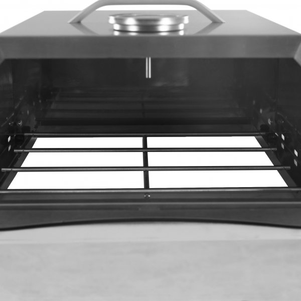 Liten pizzaugn | Gasoldriven för sidobrännare Liten pizzaugn | Gasoldriven för sidobrännare