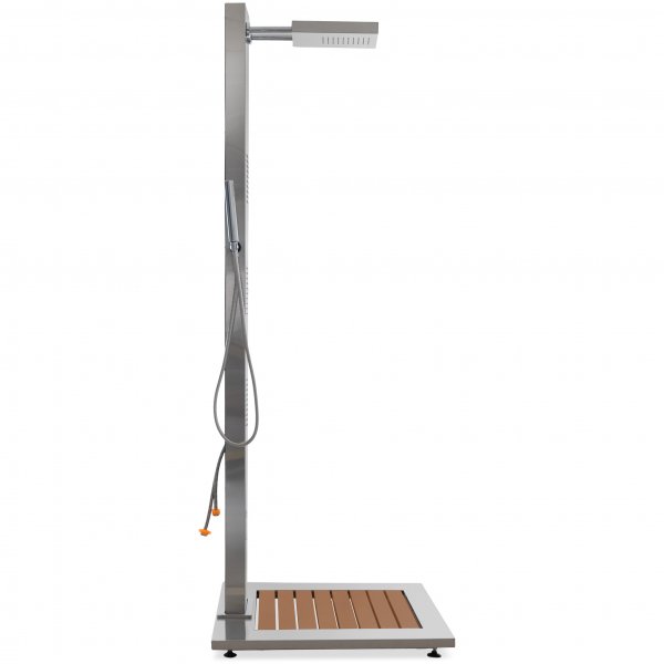 Exklusiv utedusch med massage | Rostfritt st�l