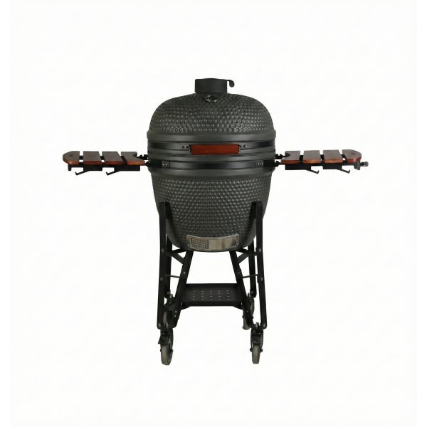 Kamado grill 23� | Keramisk kolgrill | Sidobord & termometer