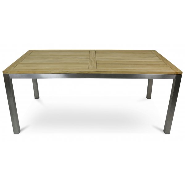 Bord i rostfritt stl och teak | Lyfco Boston