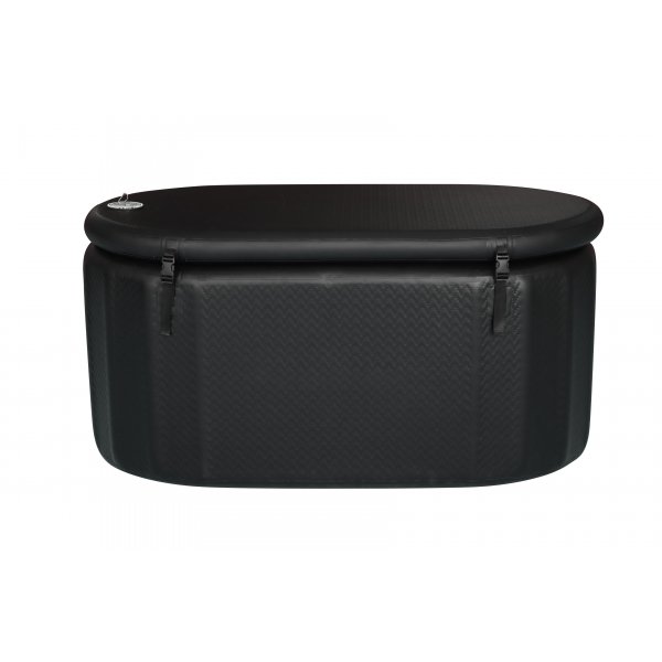 Uppblsbart isbad med vrme- och kylsystem | 450L Vattenvolym | Svart