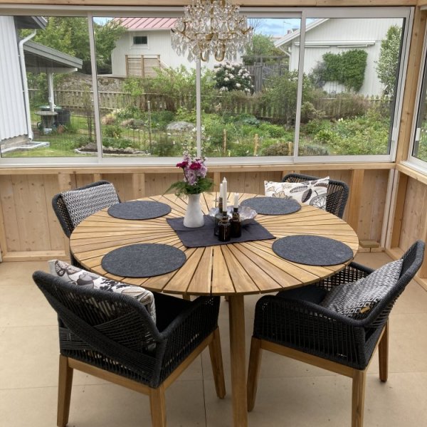 Matgrupp utemöbler | 6 sittplatser | Akaciaträ| Lyfco Florida Matgrupp utemöbler | 6 sittplatser | Akaciaträ| Lyfco Florida