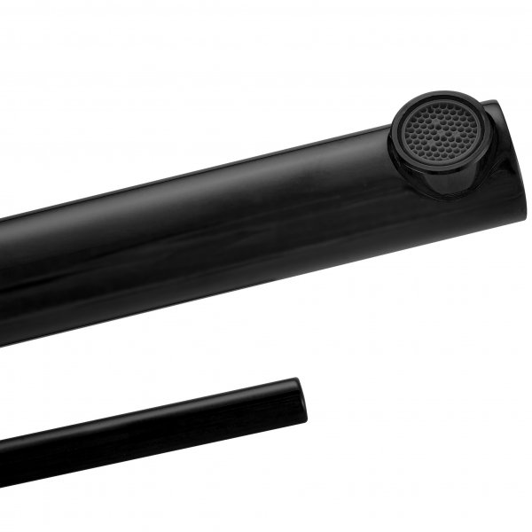 Tvättställsblandare i mässing | Mila - Svart Tvättställsblandare i mässing | Mila - Svart