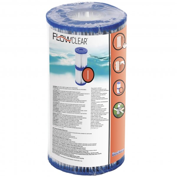 Flowclear Filter Cartridge (I) - 2-pack (58093) Flowclear Filter Cartridge (I) - 2-pack (58093)