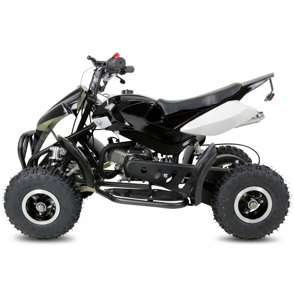 Fyrhjuling ATV för barn | 49cc bensinmotor | Svart | 49cc motor