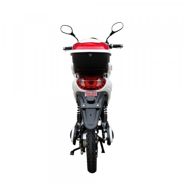 Elmoped 500W | 48V 20Ah batteri | Upp till 45 km rckvidd | Moped klass 2 | Tyst & kompakt fr stadskrning