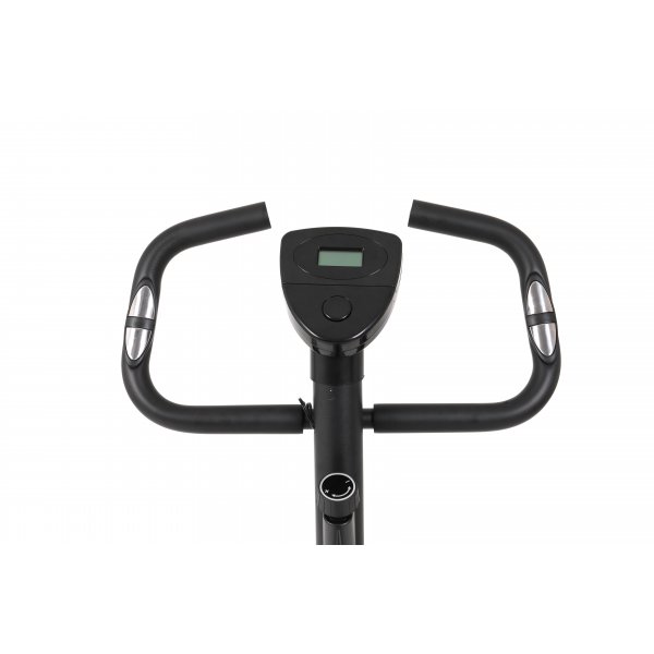 Motionscykel f�r hemmatr�ning med pulssensor och display � Svart