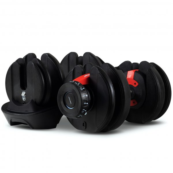 Justerbar hantel 2,5-24kg | 15 viktnivåer | Trekkrunner Justerbar hantel 2,5-24kg | 15 viktnivåer | Trekkrunner