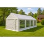 Premium partytlt 4x8 m | Galvaniserad stl stllning | Vit