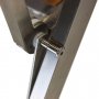 Rund trdgrdsgrupp i teak / rostfritt stl | Bord & 6 positionsstolar