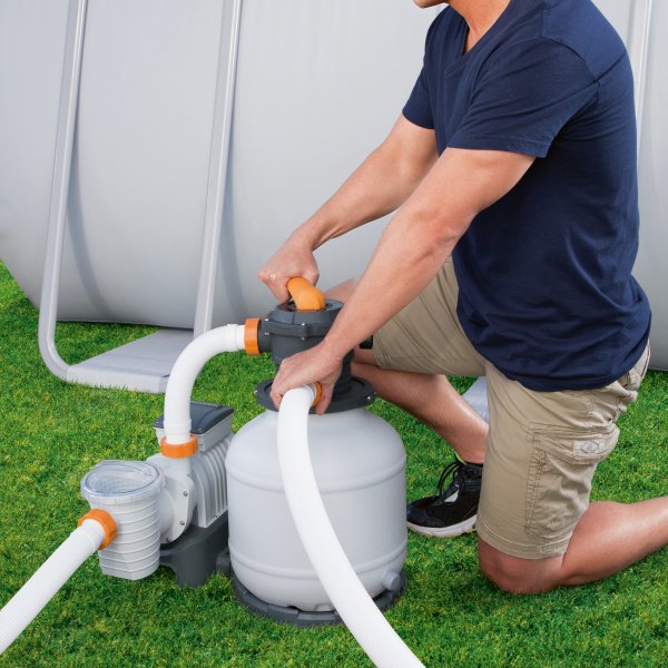 Bestway Flowclear sandfilterpump till ovanmarkpool | 1100-54500 liter