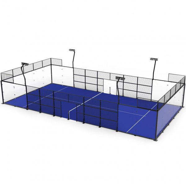Padelbana Duo 10x20m | Utomhus | Komplett byggsats