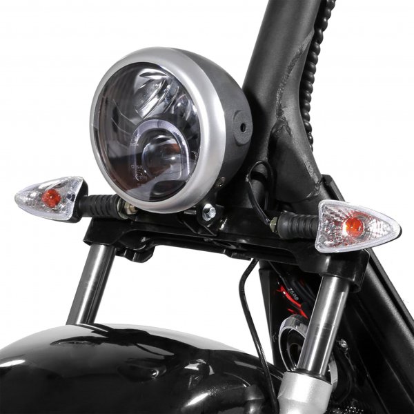 Fatscooter Trehjuling 2000W | Moped klass 1 - Svart Fatscooter Trehjuling 2000W | Moped klass 1 - Svart