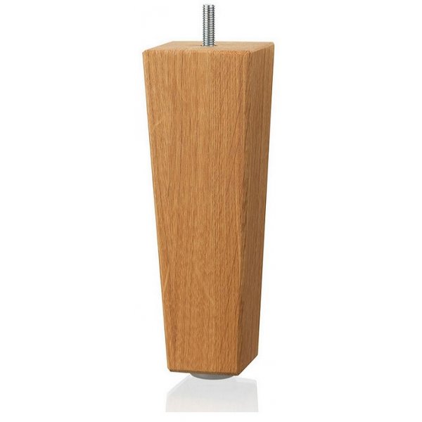 Sängben 30 cm i massiv ek med M8-gänga | Vasa Sängben 30 cm i massiv ek med M8-gänga | Vasa