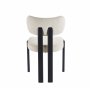 Matstol i beige tyg med svarta metallben | Callum 4-Pack Matstol i beige tyg med svarta metallben | Callum 4-Pack