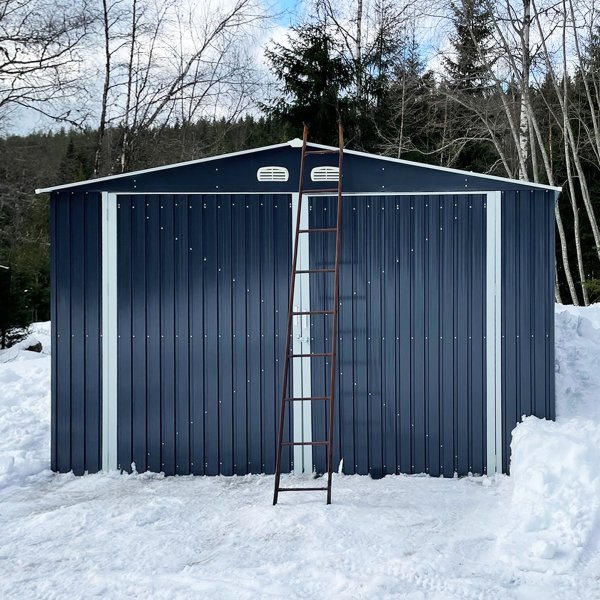 Plåtgarage 23m² | Dubbel dörr | Komplett byggsats | Premium Plåtgarage 23m² | Dubbel dörr | Komplett byggsats | Premium