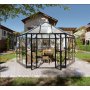 Gazebo 12,7m | Stort premiumvxthus| Stormgaranti | 4 mm skerhetsglas