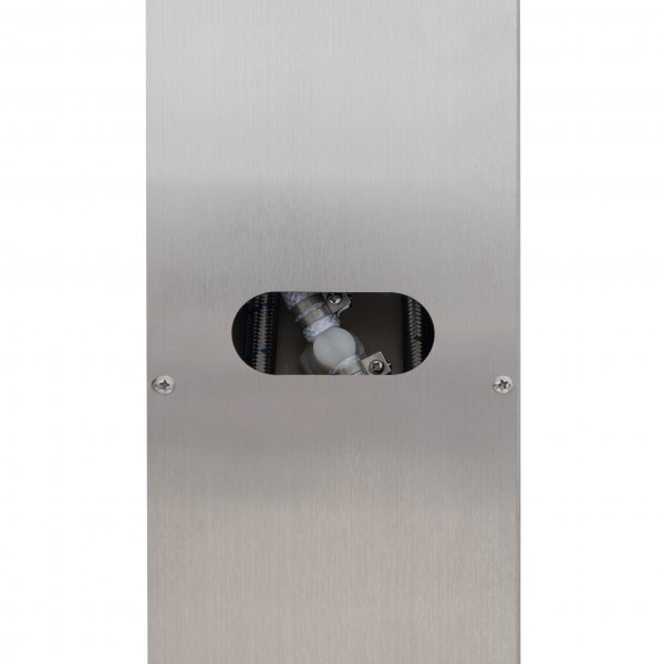 Utedusch med st�llbart duschhuvud | Rostfritt st�l